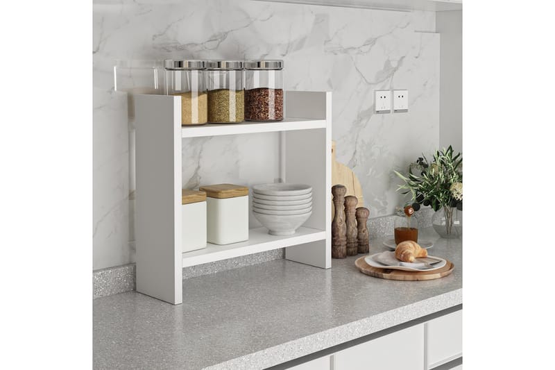 WENHAM Lagerhylla 34x10 cm Vit - Förvaring - Hyllor - Förvaringshylla - Lagerhylla