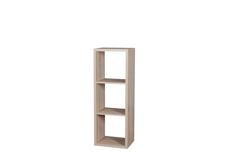 Franzine Bokhylla 41 cm i Ek, Beige