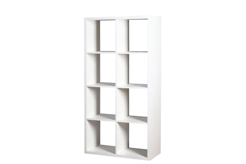 Franzine Bokhylla 77 cm i Målat Trä, Vit
