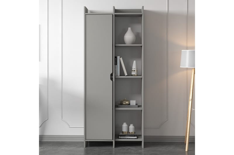 Gerard Bokhylla 70 cm - Grå - Förvaring - Hyllor - Bokhylla