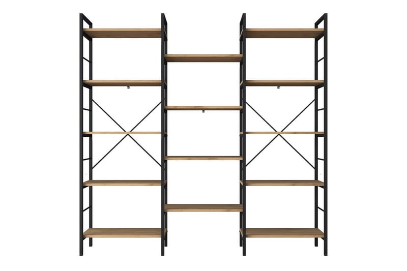 Goldmere Bokhylla 176 cm - Brun/Svart - Förvaring - Hyllor - Bokhylla