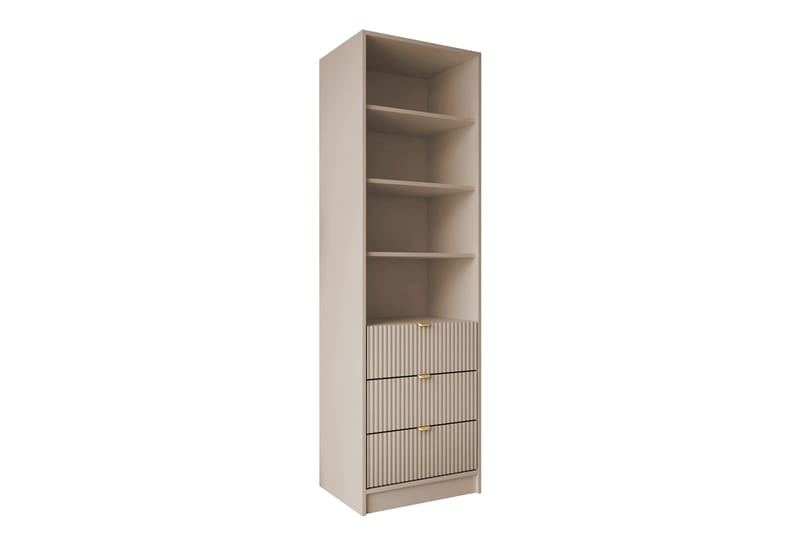 Gudelia Bokhylla 60x40 cm - Beige - Förvaring - Hyllor - Bokhylla