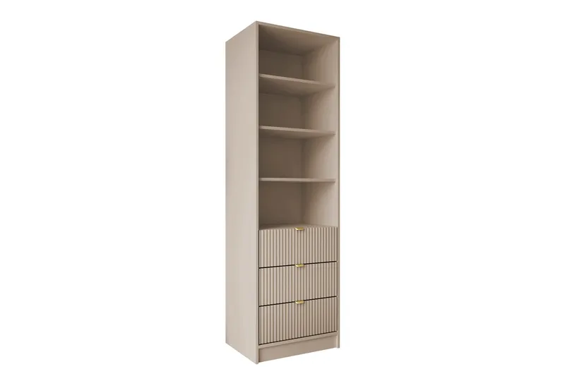 Gudelia Bokhylla 60x40 cm - Beige - Förvaring - Hyllor - Bokhylla