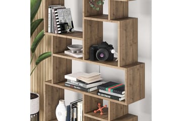Hardy Bokhylla 96 cm i Valnöt - Brun - Förvaring - Hyllor - Bokhylla