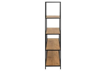 Hartsoe Bokhylla 135 cm i Metall med Träskiva - Brun - Förvaring - Hyllor - Bokhylla