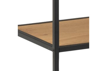 Hartsoe Bokhylla 135 cm i Metall med Träskiva - Brun - Förvaring - Hyllor - Bokhylla