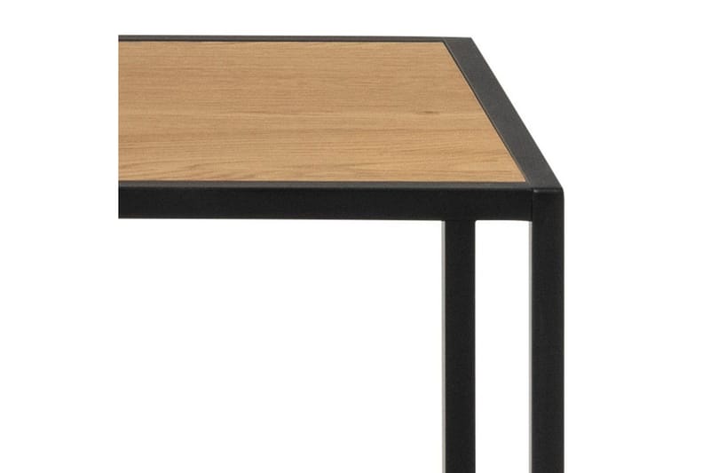 Hartsoe Bokhylla 135 cm i Metall med Träskiva - Brun - Förvaring - Hyllor - Bokhylla