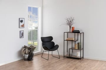 Hartsoe Bokhylla 77 cm i Ek - Brun - Förvaring - Hyllor - Bokhylla