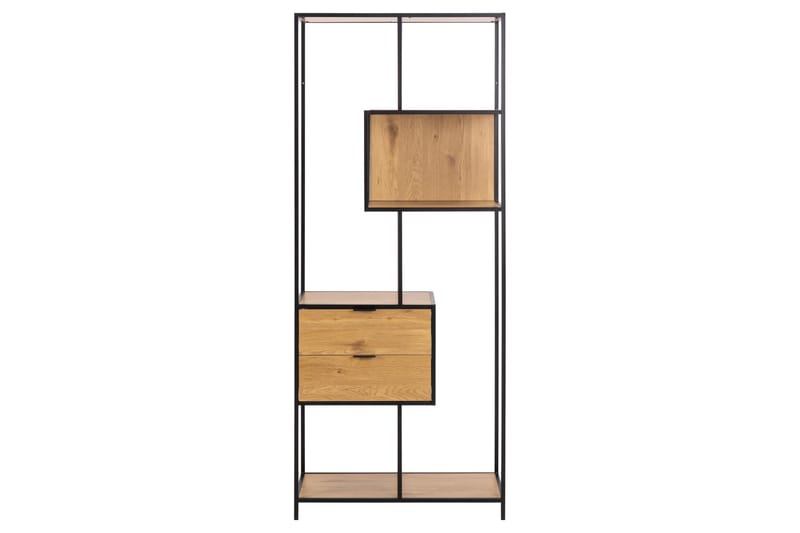 Hartsoe Bokhylla 77 cm i Ek - Brun - Förvaring - Hyllor - Bokhylla