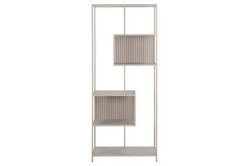 Hartsoe Bokhylla 77 cm i Metall - Sandbeige - Förvaring - Hyllor - Bokhylla