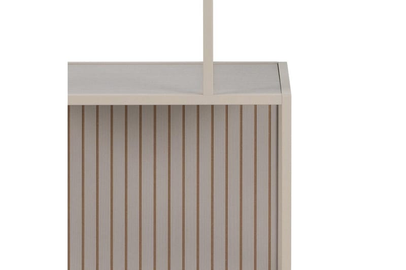 Hartsoe Bokhylla 77 cm i Metall - Sandbeige - Förvaring - Hyllor - Bokhylla