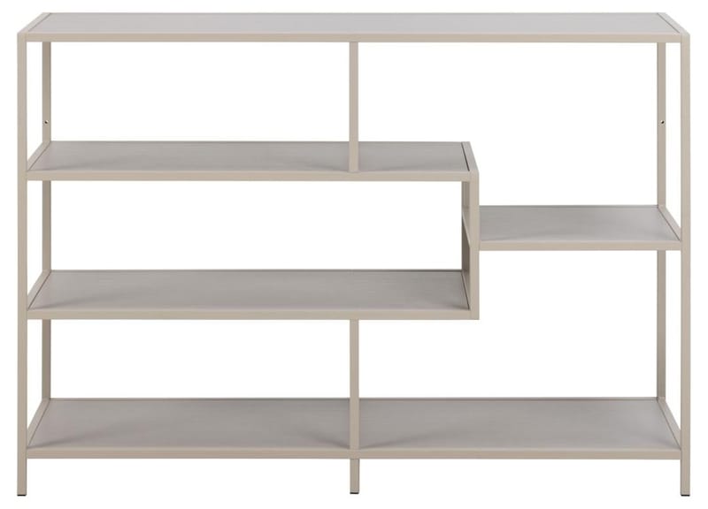 Hasslevik Bokhylla 114 cm - Grå - Förvaring - Hyllor - Bokhylla