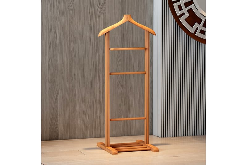 BOCO TEK Hatthylla 46x34 cm Mörkbrun - Förvaring - Hyllor - Hatthylla