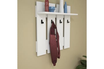 Casaluce Hatthylla 70x18 cm - Vit - Förvaring - Hyllor - Hatthylla
