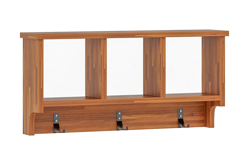MENGEY Hatthylla 65x15 cm Mörkbrun - Hatthylla