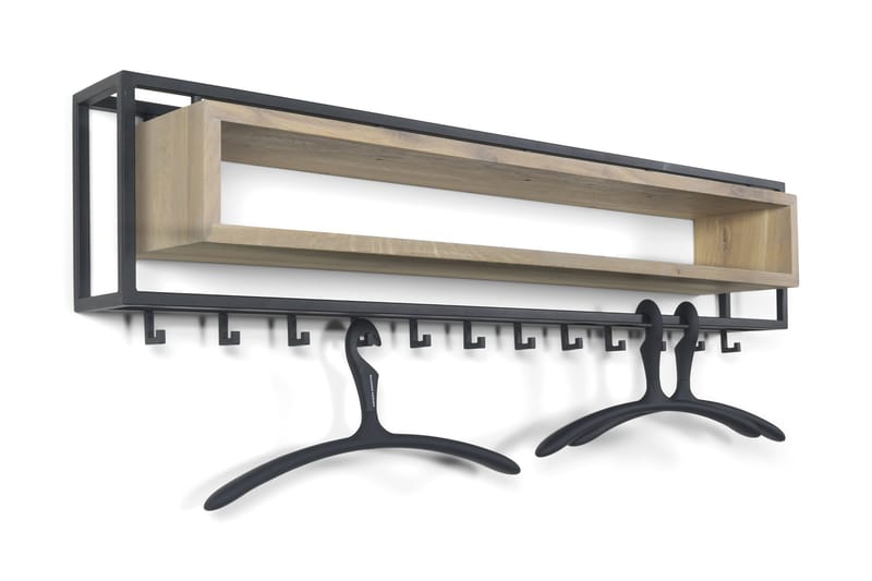 MERCIFUL Hatthylla 118 cm Svart/Ek - Hatthylla