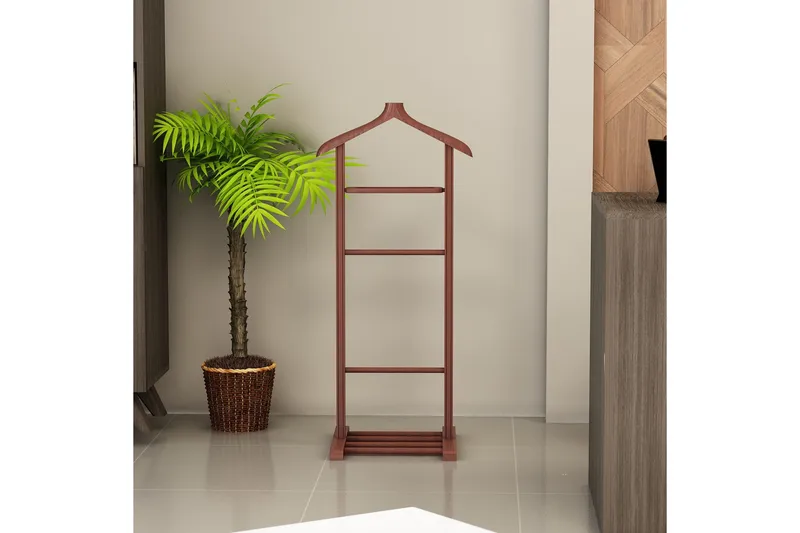 Pega Tek Hatthylla 46x34 cm - Brun - Förvaring - Sko- & klädförvaring - Klädhängare - Herrbetjänt