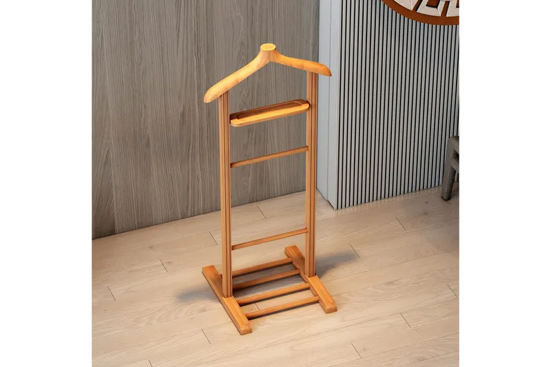 Pega Tek Hatthylla 46x34 cm - Natur - Förvaring - Sko- & klädförvaring - Klädhängare - Herrbetjänt