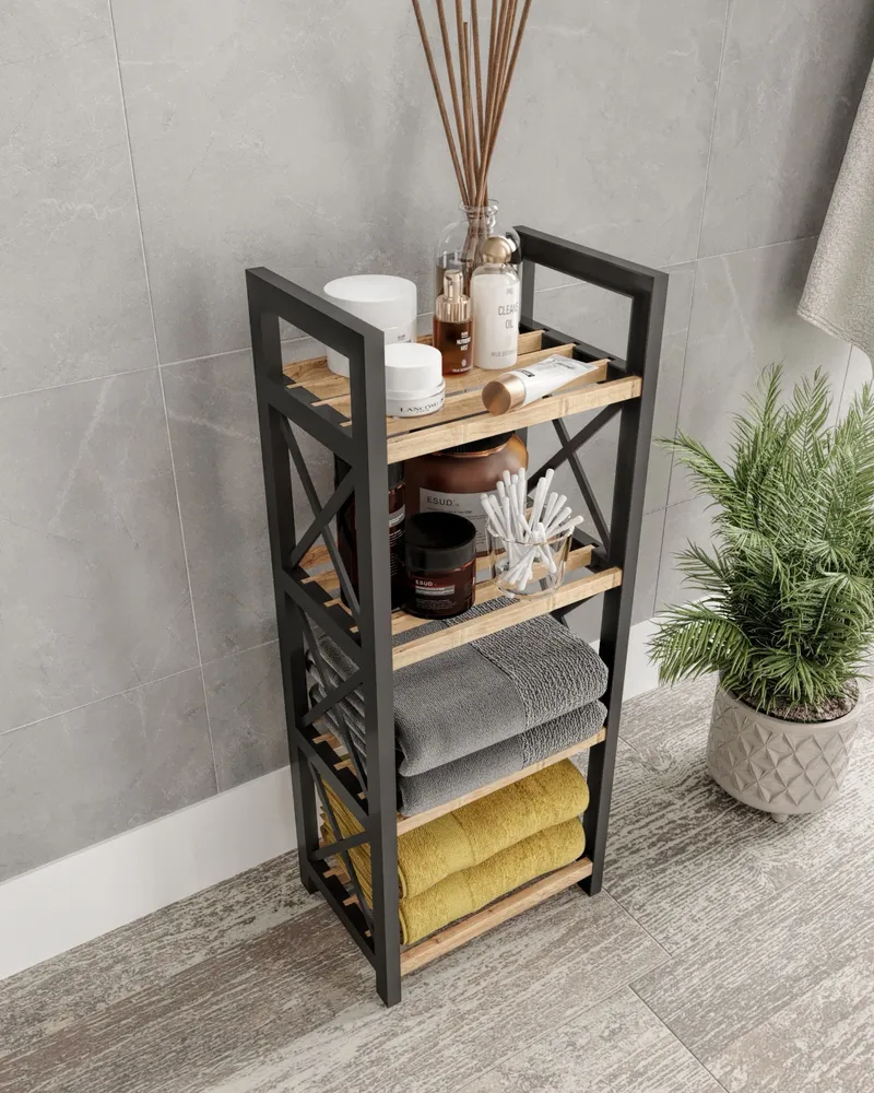 Heba Multifunktionshylla 64 cm - Svart - Förvaring - Hyllor - Hyllplan & hyllkonsoler