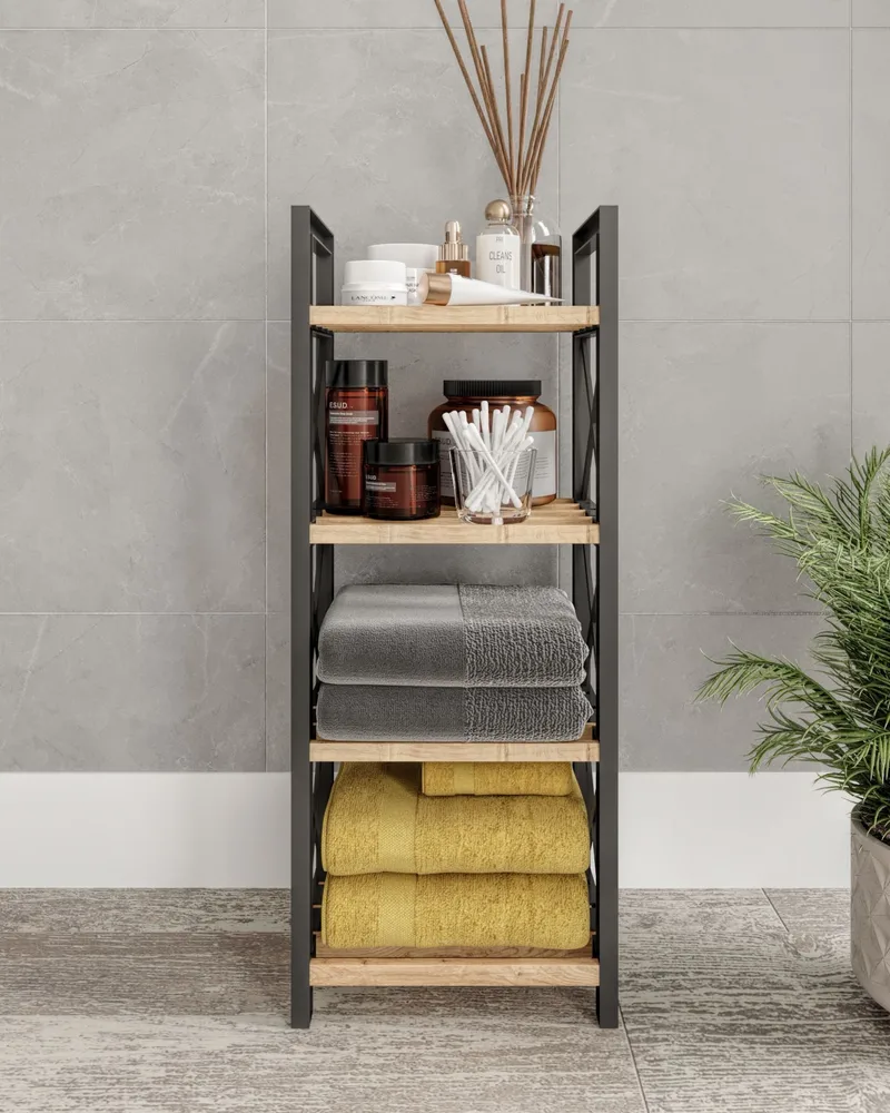 Heba Multifunktionshylla 64 cm - Svart - Förvaring - Hyllor - Hyllplan & hyllkonsoler