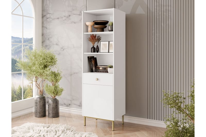 Hermann Bokhylla 54 cm - Vit - Förvaring - Hyllor - Bokhylla