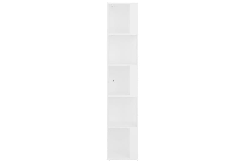 Hörnhylla vit 33x33x164,5 cm spånskiva - Vit - Förvaring - Hyllor - Hörnhylla