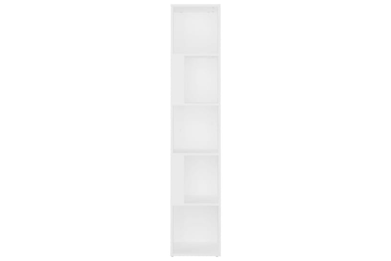 Hörnhylla vit 33x33x164,5 cm spånskiva - Vit - Förvaring - Hyllor - Hörnhylla