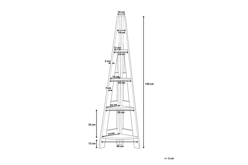 Solo Hylla 48 cm - Trä/natur - Förvaring - Hyllor - Hörnhylla