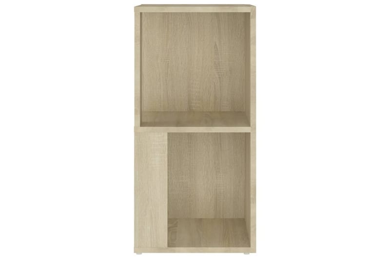 Hörnhylla sonoma-ek 33x33x67 cm spånskiva - Brun - Förvaring - Hyllor - Hörnhylla