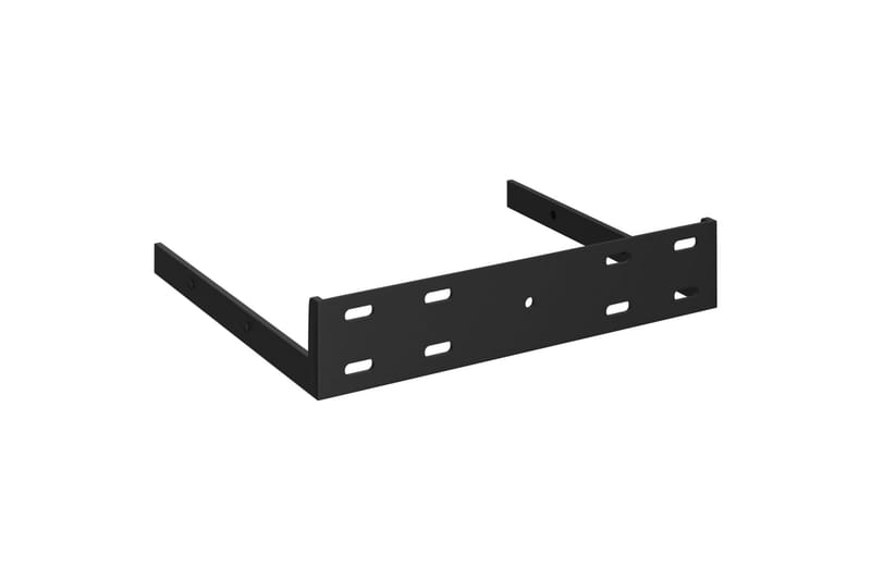 Svävande hörnhylla vit 25x25x3,8 cm MDF - Vit - Förvaring - Hyllor - Hörnhylla