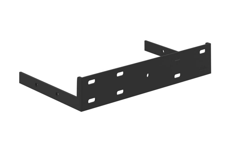 Svävande hörnhyllor 2 st betonggrå 35x35x3,8 cm MDF - Grå - Förvaring - Hyllor - Hörnhylla