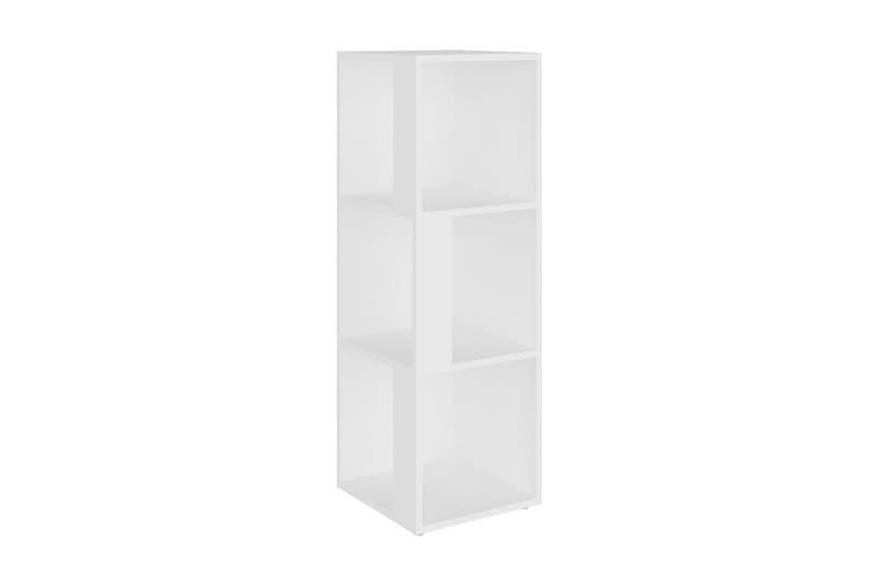 Hörnhylla vit 33x33x100 cm spånskiva - Vit - Förvaring - Hyllor - Hörnhylla