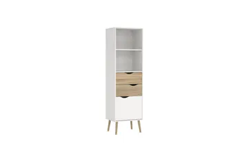 Hostafranc Bokhylla 50,2 cm - Vit - Förvaring - Hyllor - Bokhylla