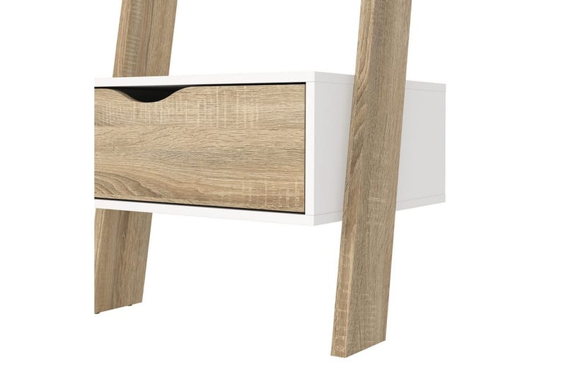 Hostafranc Bokhylla 55,1 cm i Ek - Vit - Förvaring - Hyllor - Bokhylla
