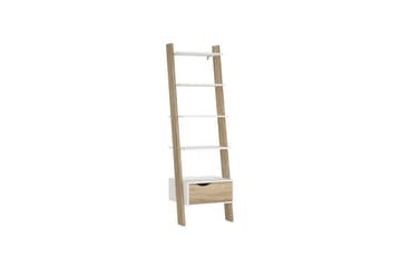 Hostafranc Bokhylla 55,1 cm i Ek - Vit - Förvaring - Hyllor - Bokhylla