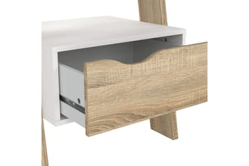 Hostafranc Bokhylla 55,1 cm i Ek - Vit - Förvaring - Hyllor - Bokhylla
