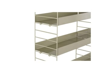Hyllor Homitis Pira Hylla 98 cm Taupe - Förvaring - Hyllor - Hyllsystem