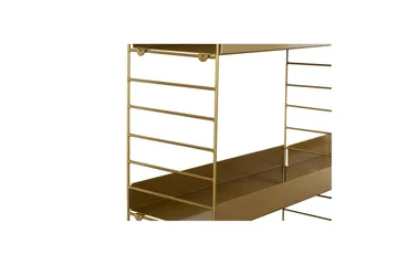 Hyllor Homitis Pira Hylla 98 cm Guld - Förvaring - Hyllor - Hyllsystem