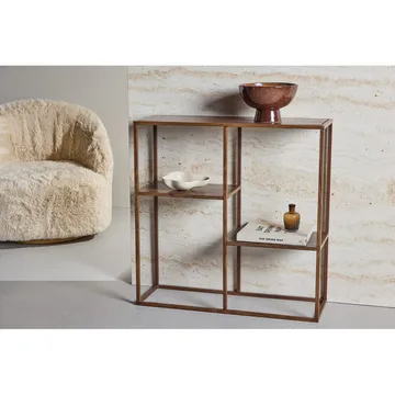 Hyllor Venture Home Hylla Staal Walnut - Förvaring - Hyllor - Hyllplan & hyllkonsoler
