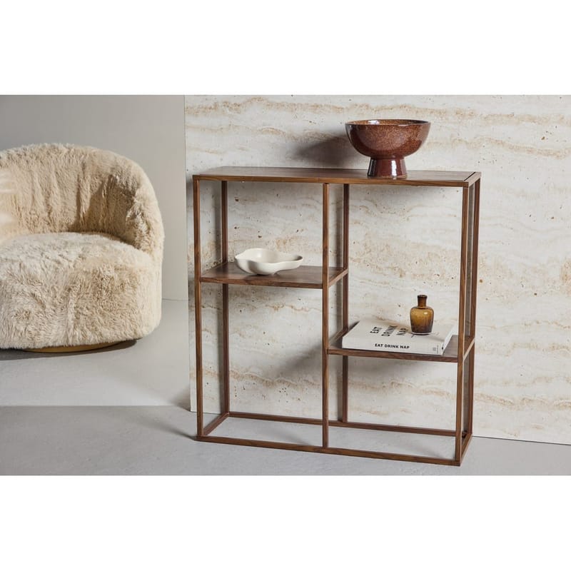 Hyllor Venture Home Hylla Staal Walnut - Förvaring - Hyllor - Hyllplan & hyllkonsoler