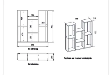 Chloemae Växtbord 90 cm - Valnöt - Förvaring - Hyllor - Hyllplan & hyllkonsoler