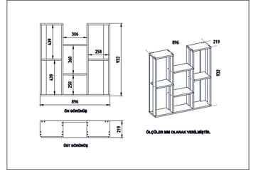 Michiyo Växtbord 90 cm - Vit - Utemöbler - Övrigt utemöbler - Tillbehör - Hylla utomhus