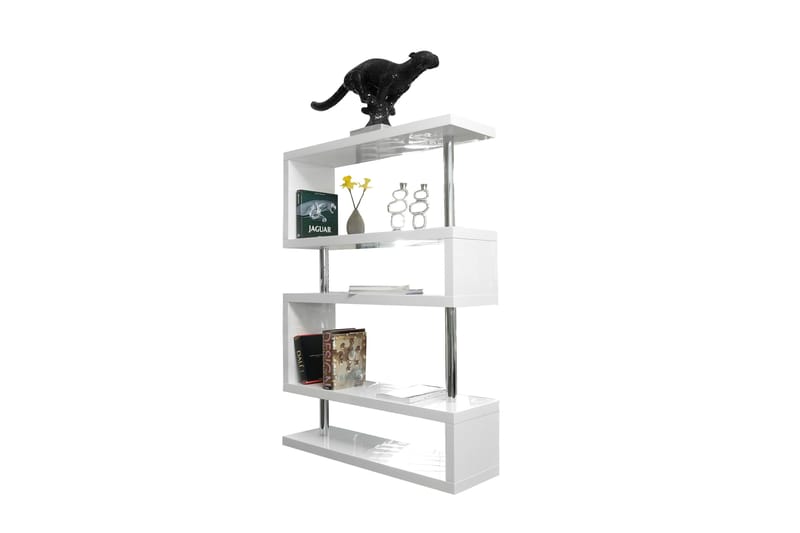 Room divider 120x35x165 cm white - Hyllplan & hyllkonsoler