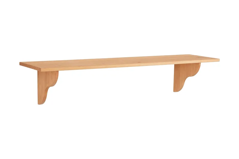 Ayala Hylla 120 cm, Ljusbrun