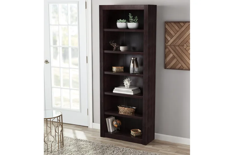 Minturn Bokhylla 82,5 cm Bred - Brun - Förvaring - Hyllor - Hyllsystem