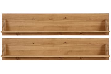 Taisia Vägghylla 120 cm 2-pack - Brun - Förvaring - Köksförvaring - Kökshylla
