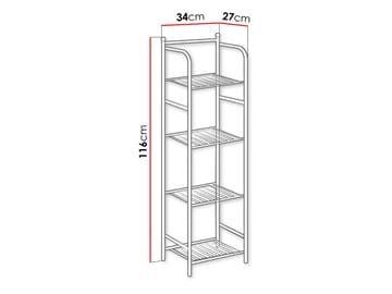 Joran Hylla 34 cm - svart - Förvaring - Hyllor - Hyllplan & hyllkonsoler