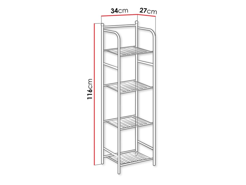 Joran Hylla 34 cm - svart - Förvaring - Hyllor - Hyllplan & hyllkonsoler