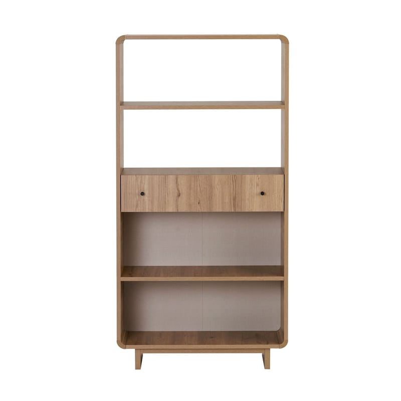 Kalvo Bokhylla 78x153x34 cm - Ek - Förvaring - Hyllor - Bokhylla