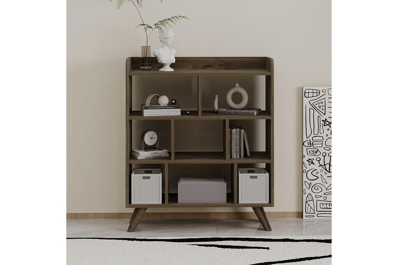 Kesto Bokhylla 90 cm - Mediumfärgat trä - Förvaring - Hyllor - Bokhylla